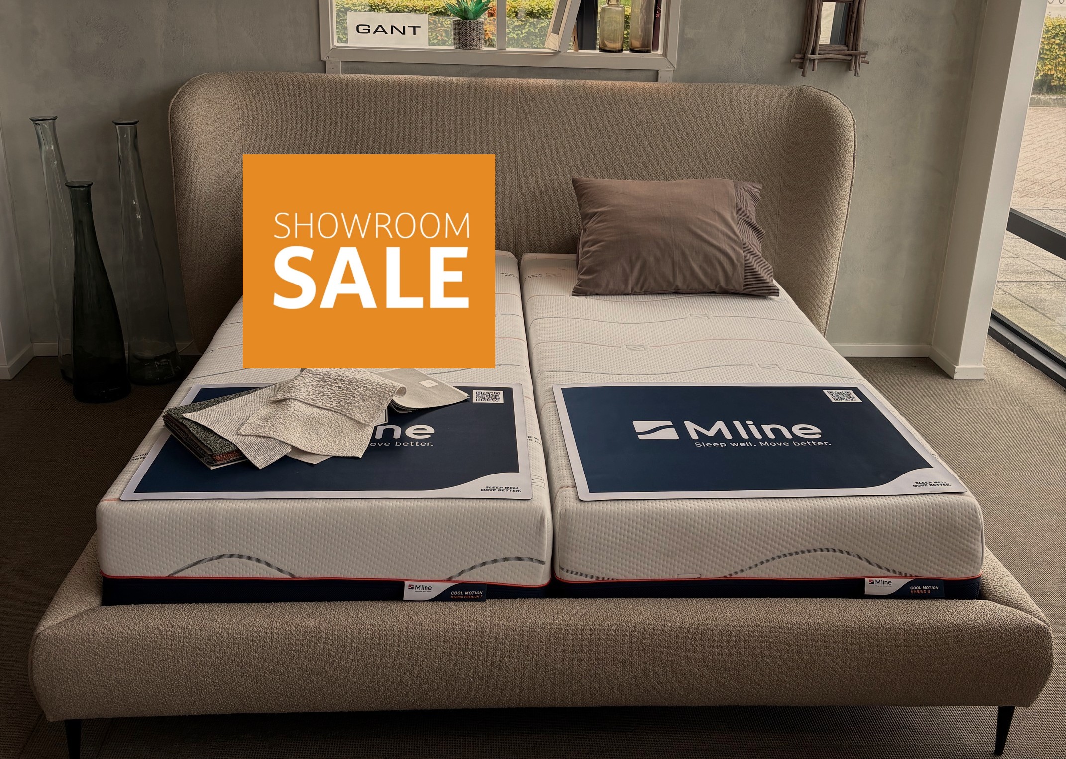 Palm met M-Line matrassen , 180x200cm