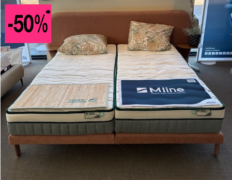 M-Line boxspring Lush, 180x210cm